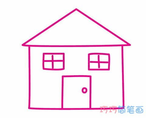 房屋设计图怎么画手稿简单好看又漂亮,房屋设计图简笔画